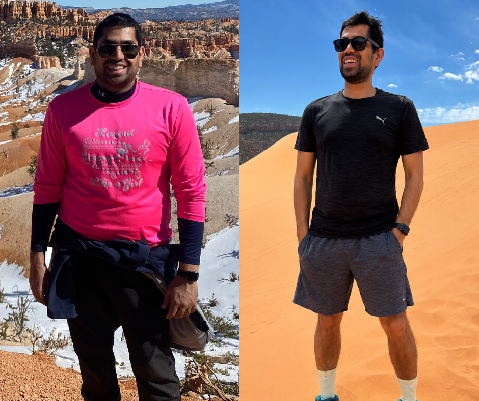 How Teacher and Dad of Two Eric Gandhi Lost 31.6 lbs by Building a Plan Around His Real Life